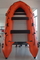 Marine Aluminum Floor Inflatable Rescue Boat Orange For 6 Person supplier